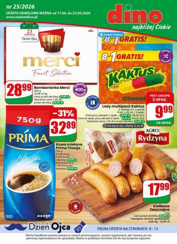 Gazetka Dino - 17.06.2026 - 23.06.2026.