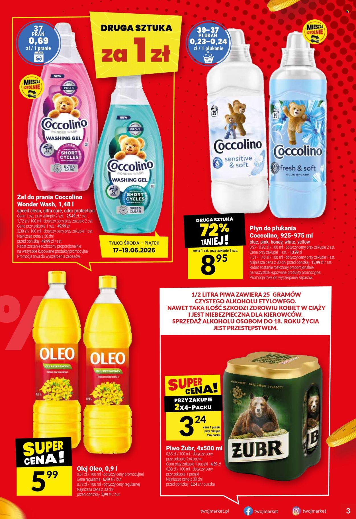Gazetka Twój Market - 17.06.2026 - 23.06.2026. Strona 3