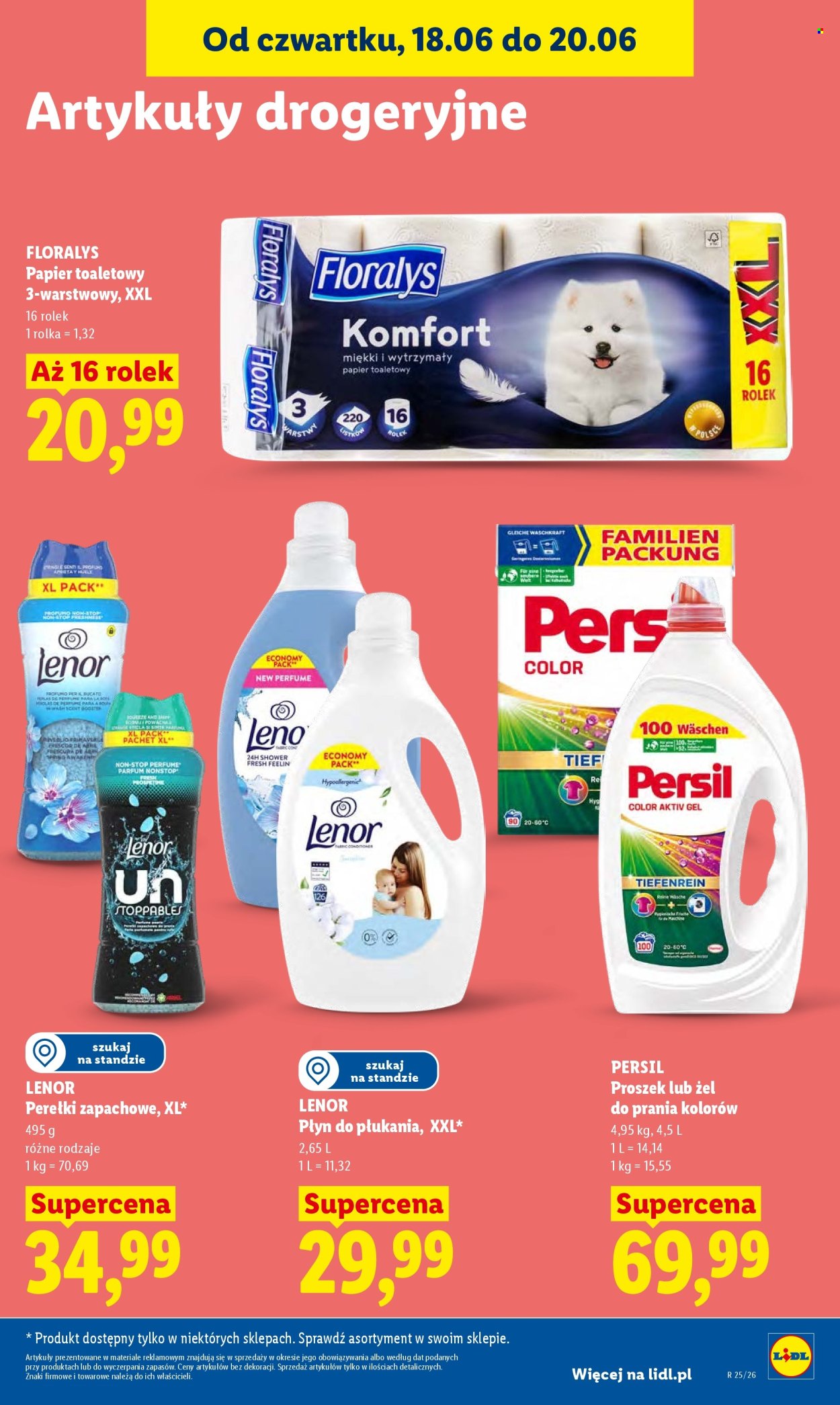 Leták Lidl - 18.6.2026 - 20.6.2026. Strana 85