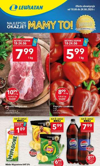 Gazetka Lewiatan - 18.06.2026 - 24.06.2026.