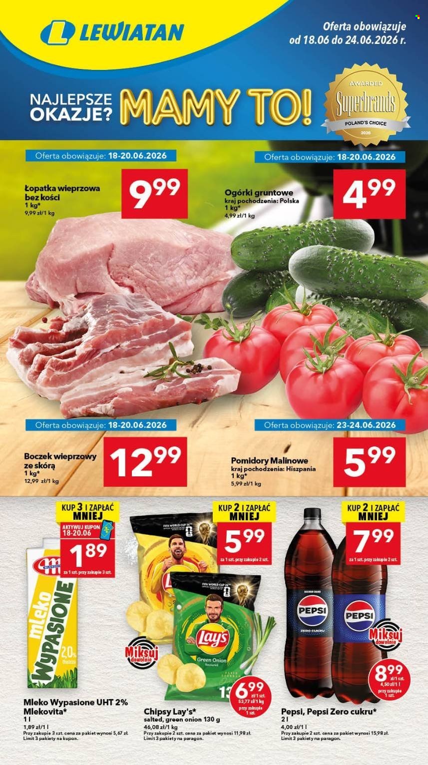 Gazetka Lewiatan - 18.06.2026 - 24.06.2026. Strona 1