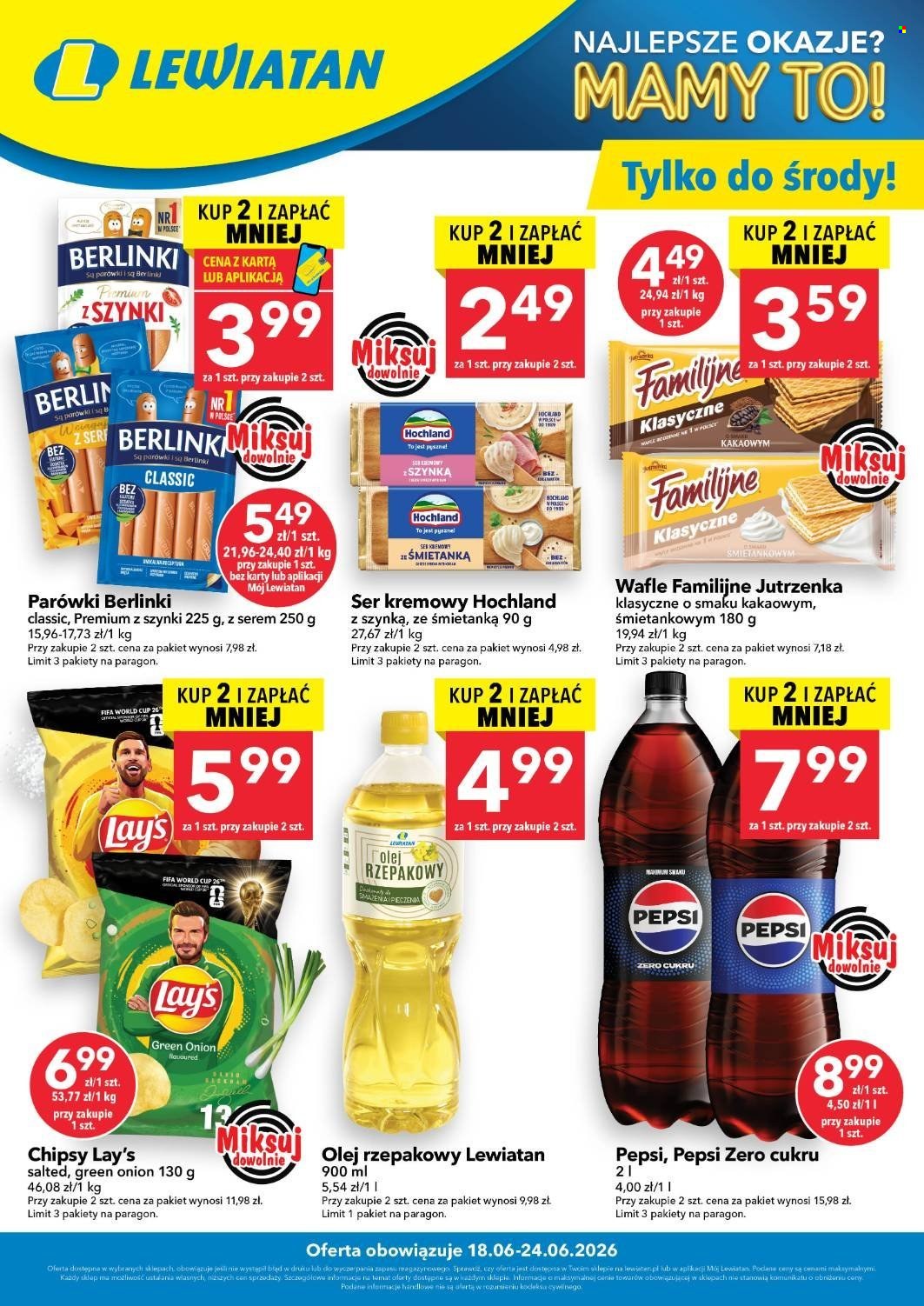 Gazetka Lewiatan - 18.06.2026 - 24.06.2026. Strona 1