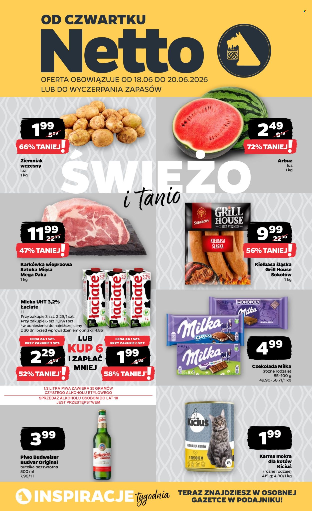 Gazetka Netto - 18.06.2026 - 20.06.2026. Strona 1