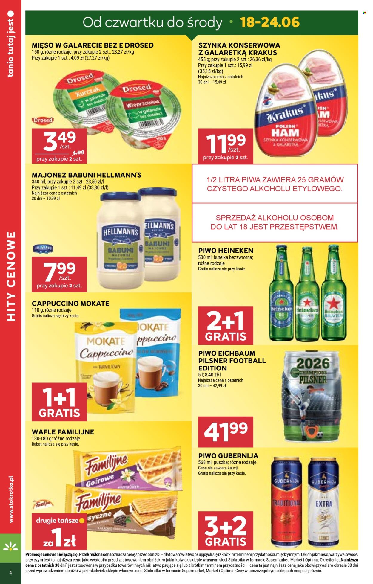 Gazetka Stokrotka Supermarket - 18.06.2026 - 24.06.2026. Strona 4