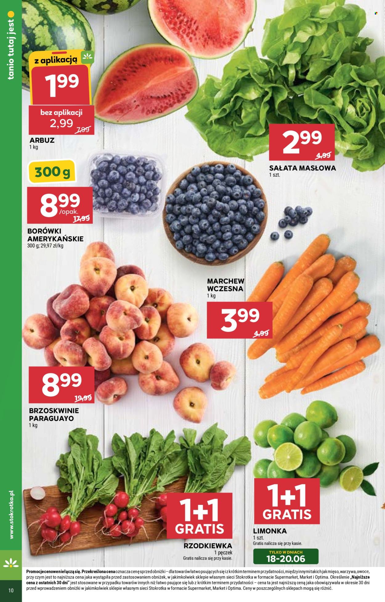 Gazetka Stokrotka Supermarket - 18.06.2026 - 24.06.2026. Strona 10