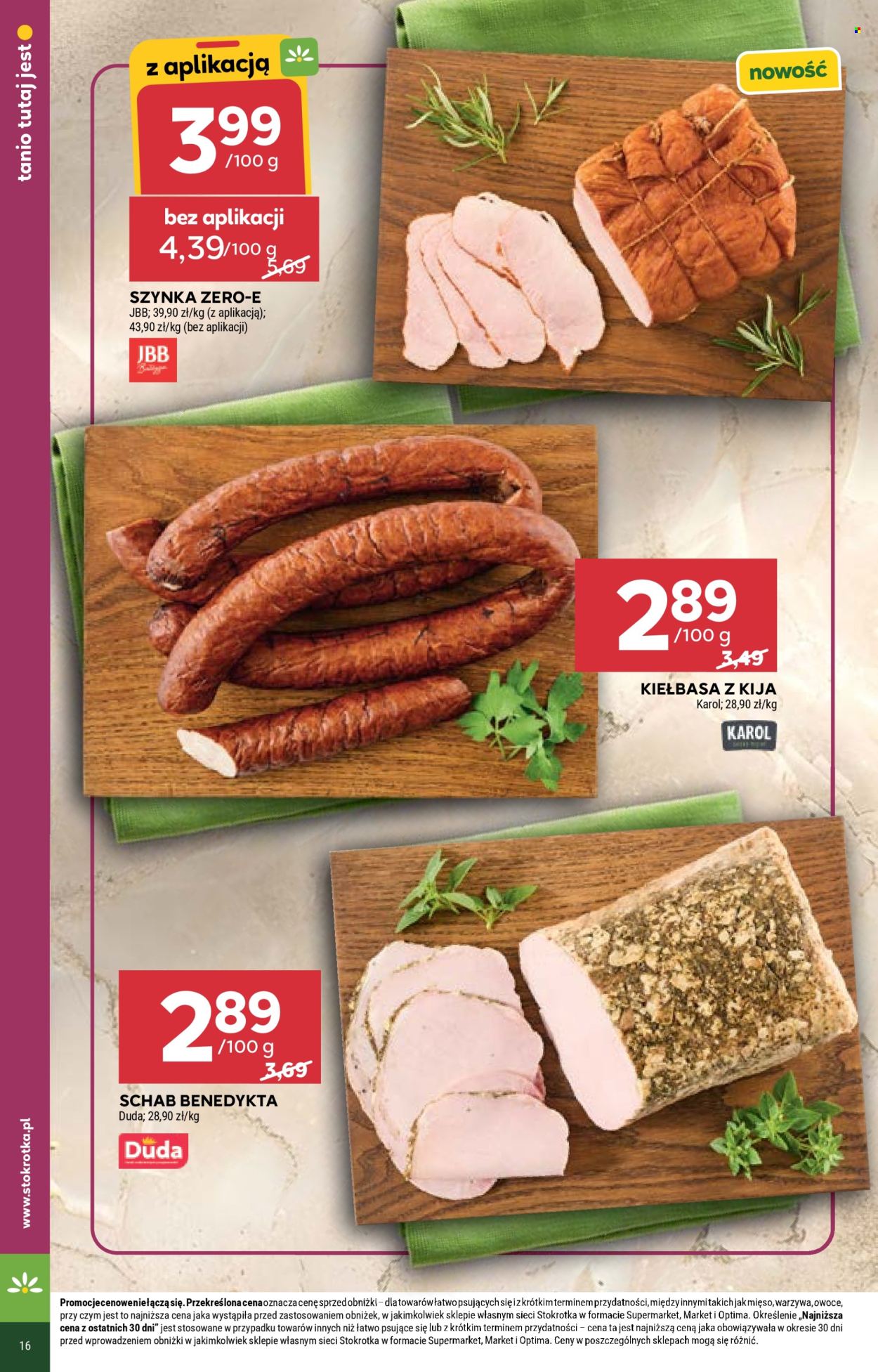 Gazetka Stokrotka Supermarket - 18.06.2026 - 24.06.2026. Strona 16