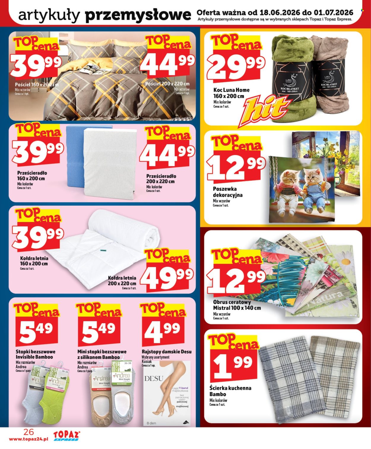 Gazetka Topaz - 18.06.2026 - 24.06.2026. Strona 26