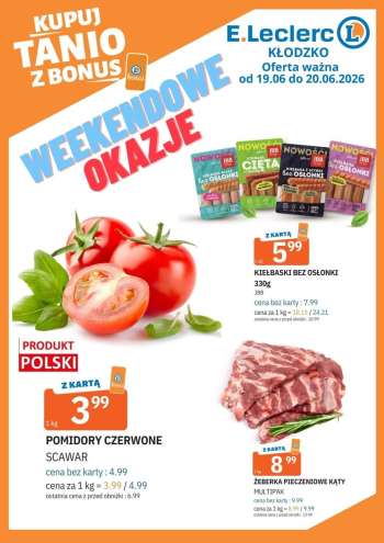 Gazetka E.Leclerc - 19.06.2026 - 20.06.2026.