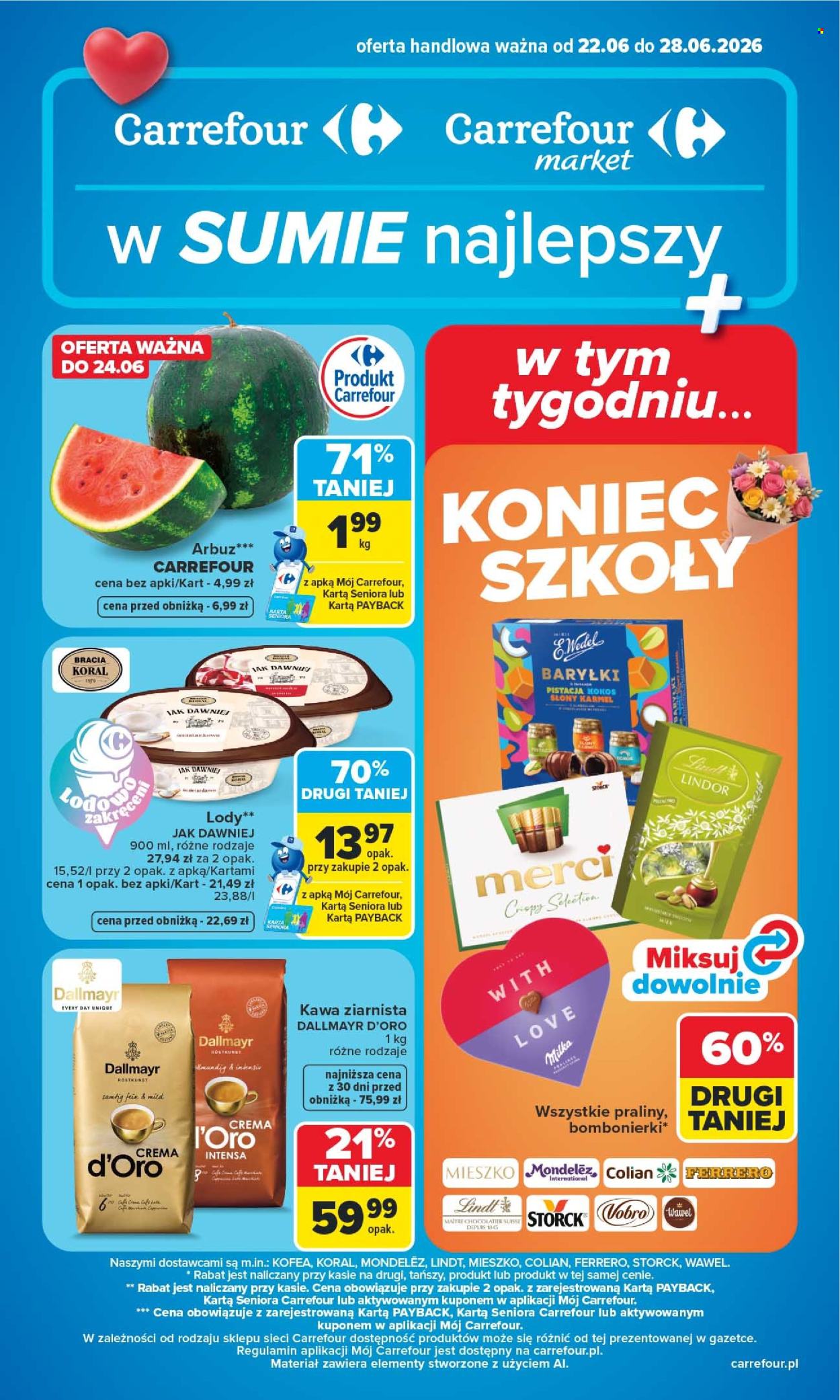 Gazetka Carrefour - 22.06.2026 - 28.06.2026. Strona 1