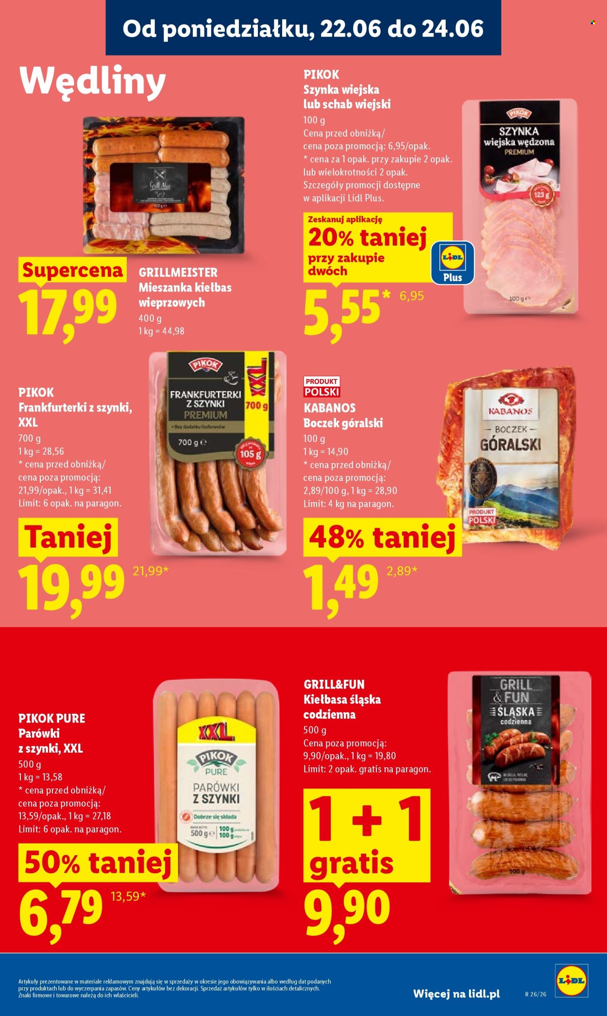 Leták Lidl - 22.6.2026 - 24.6.2026. Strana 61