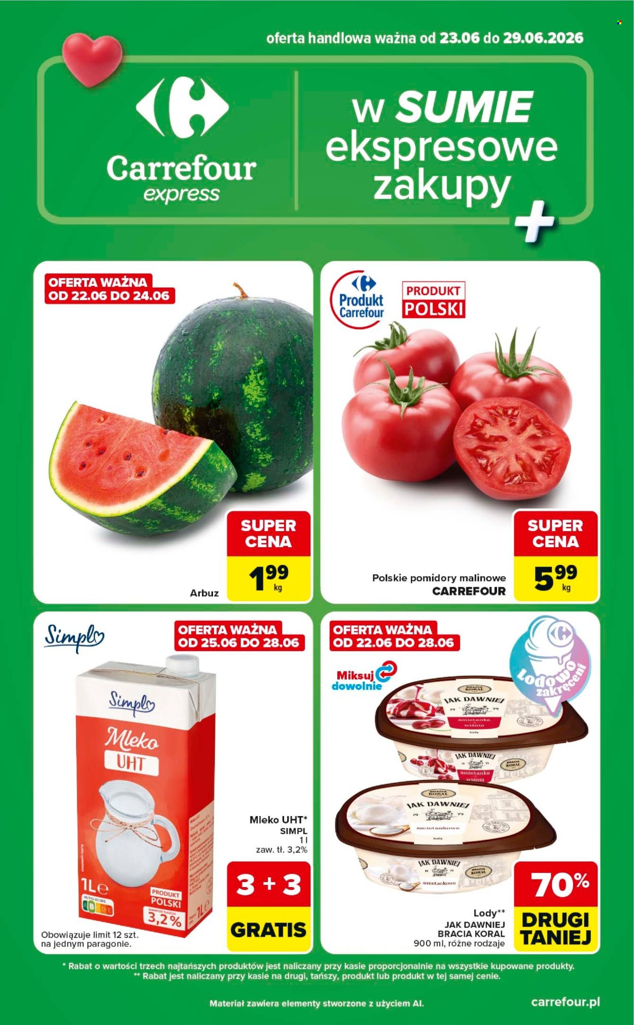 Gazetka Carrefour Express - 23.06.2026 - 29.06.2026. Strona 1