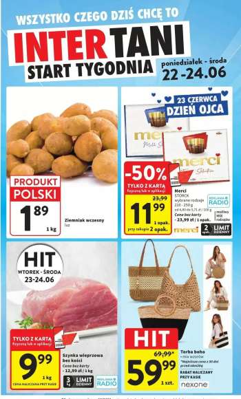 Gazetka Intermarché - 22.06.2026 - 24.06.2026.