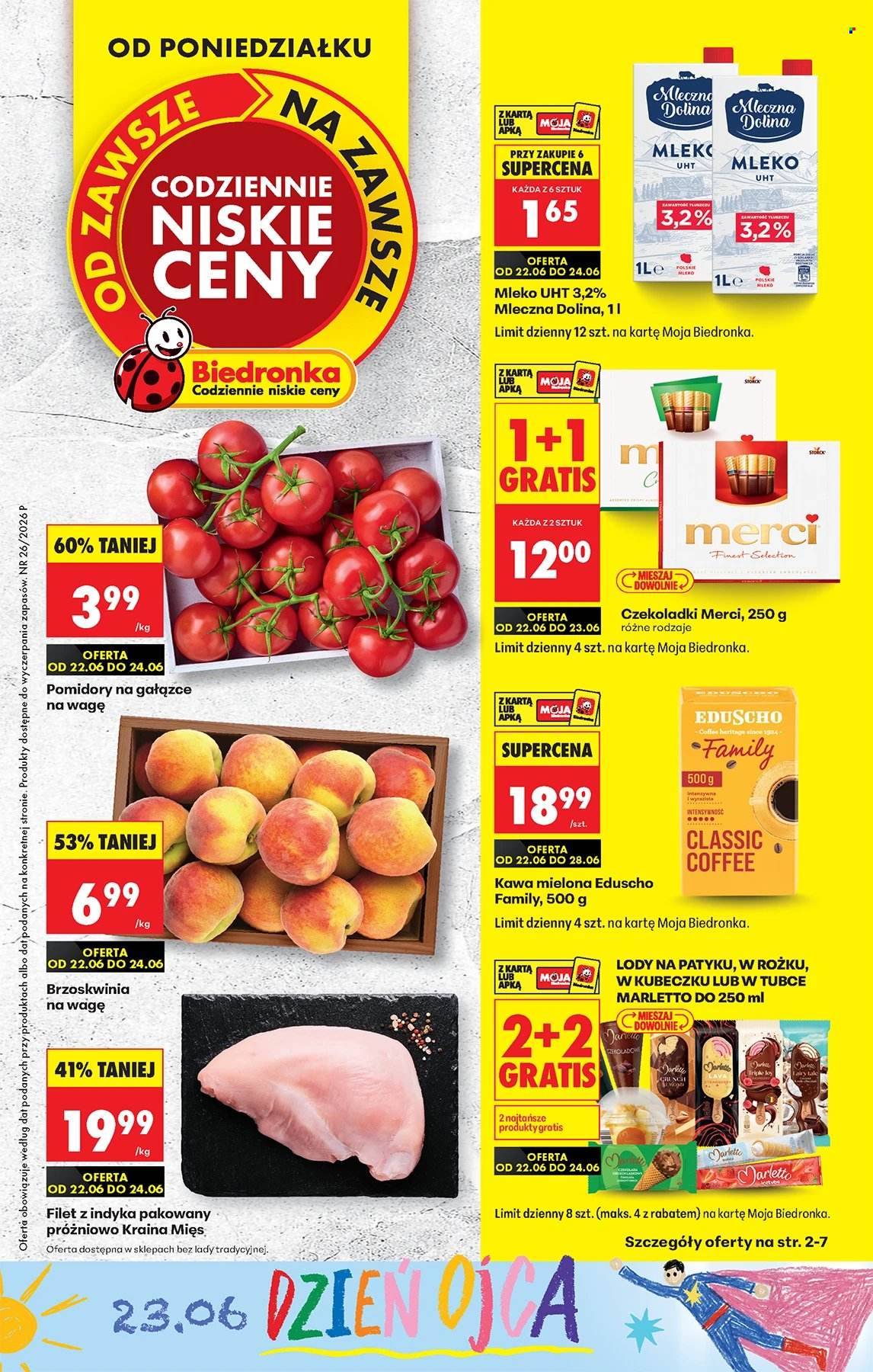 Gazetka Biedronka - 22.06.2026 - 28.06.2026. Strona 1