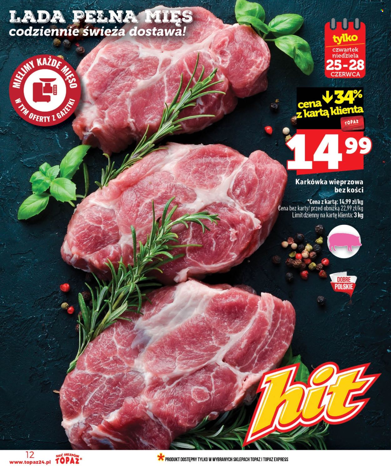 Gazetka Topaz - 25.06.2026 - 1.07.2026. Strona 12