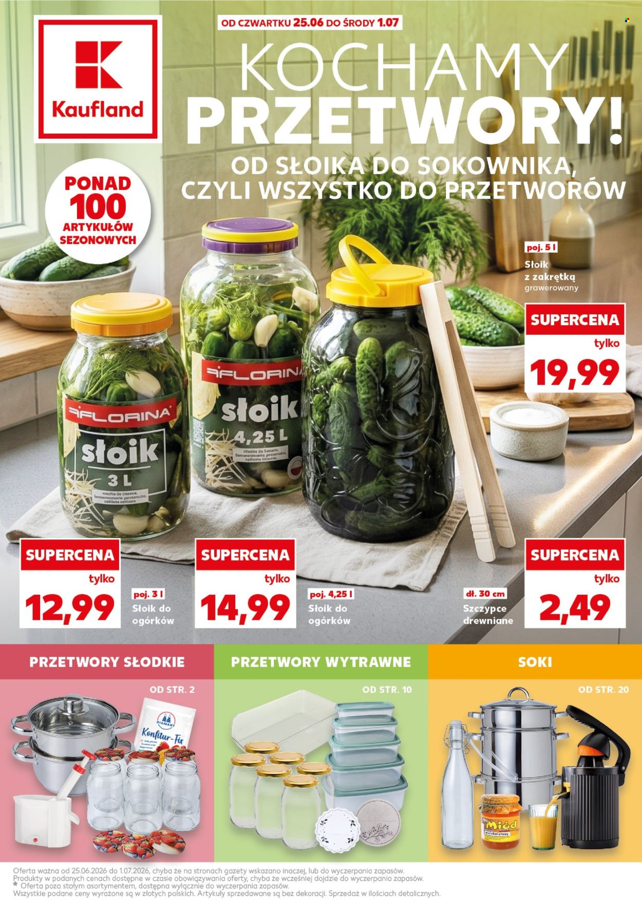 Gazetka Kaufland - 25.06.2026 - 1.07.2026. Strona 1