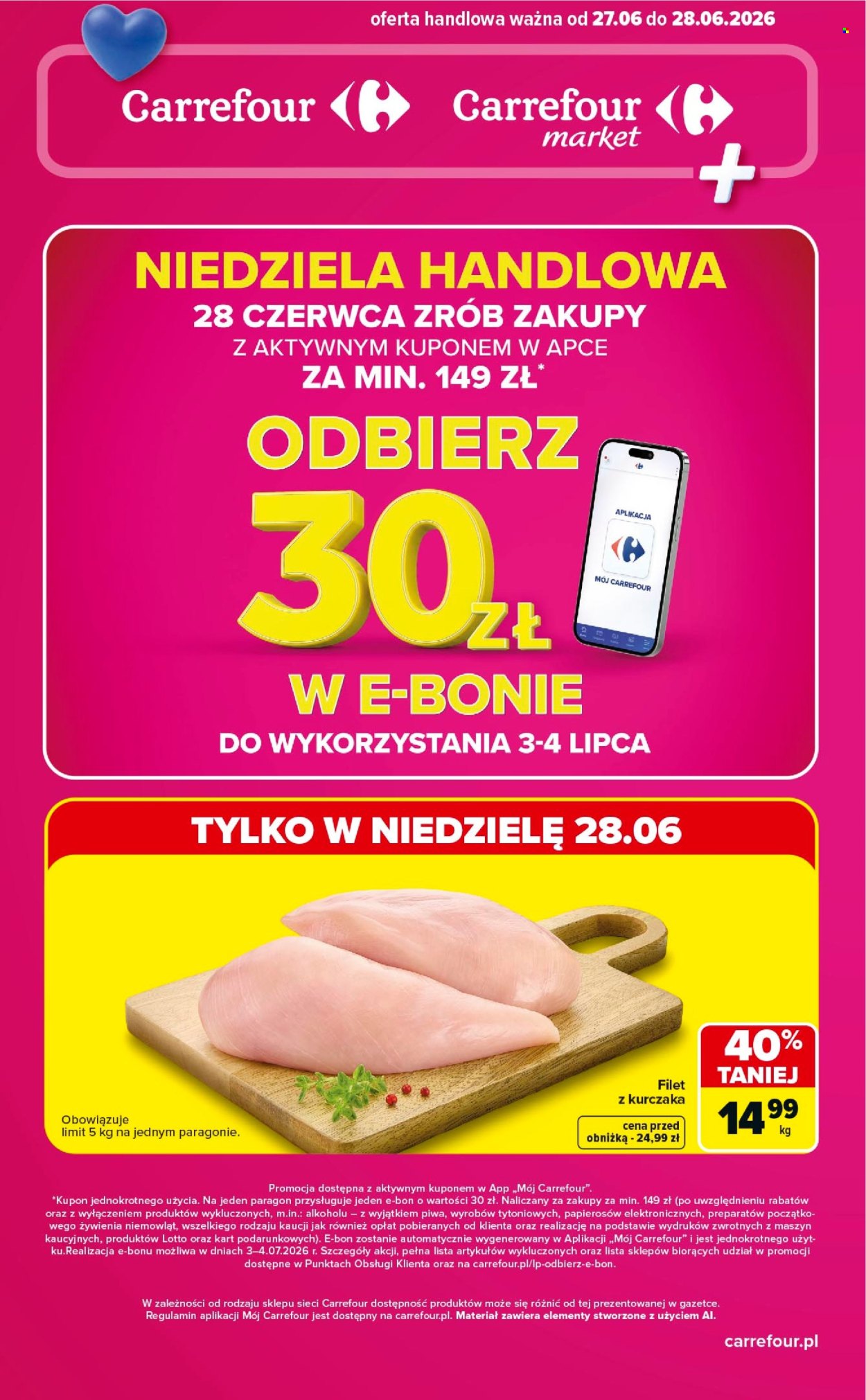 Gazetka Carrefour - 27.06.2026 - 28.06.2026. Strona 1