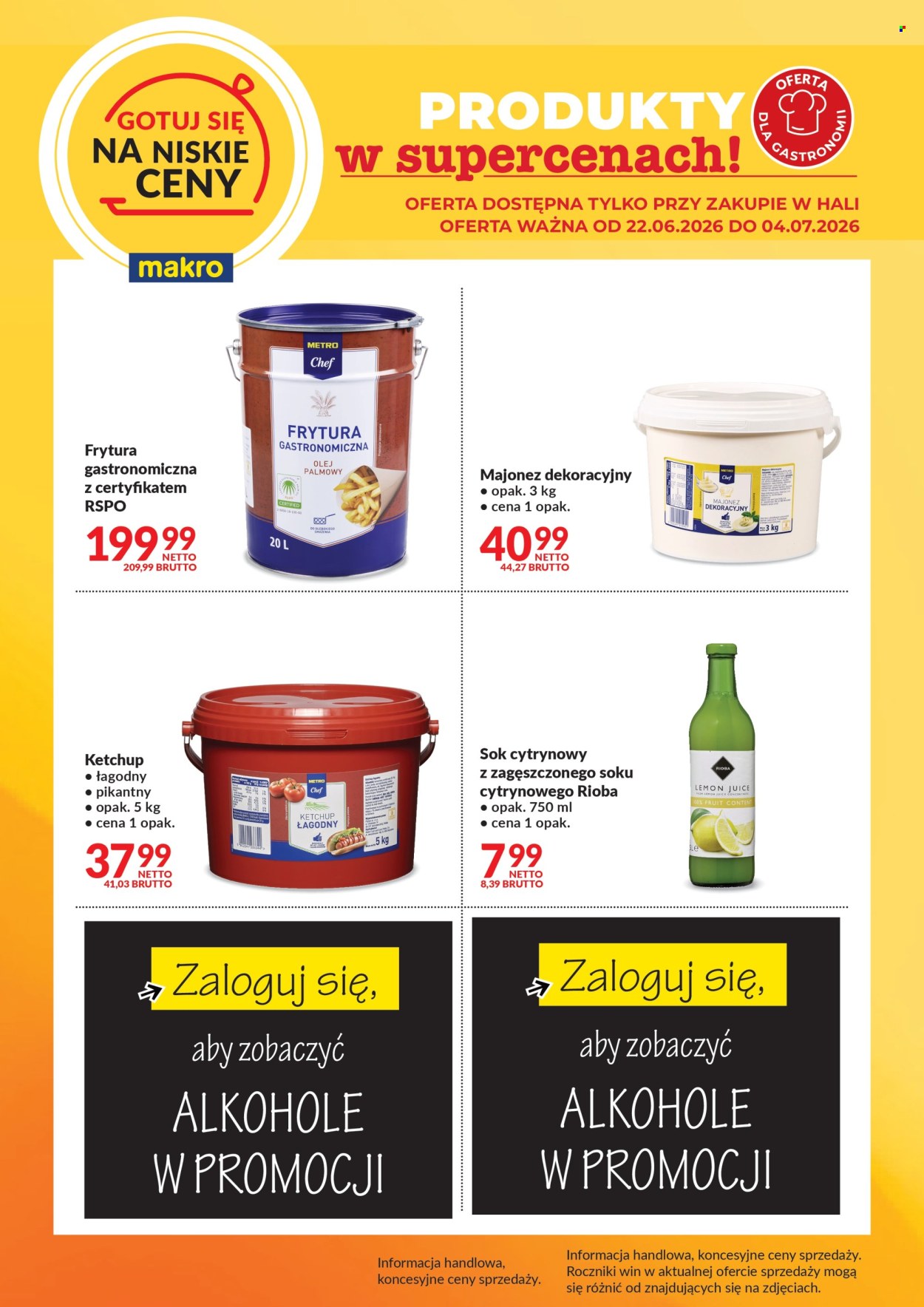 Gazetka Makro - 22.06.2026 - 4.07.2026. Strona 1