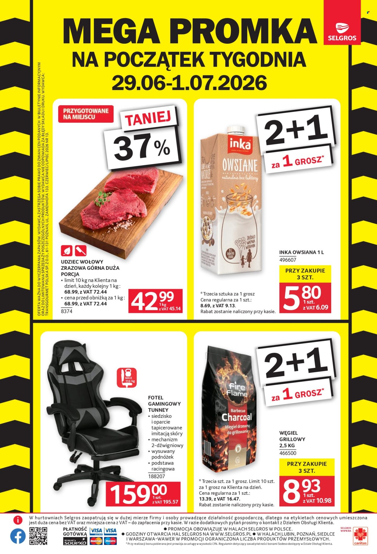 Gazetka Selgros - 29.06.2026 - 1.07.2026. Strona 1