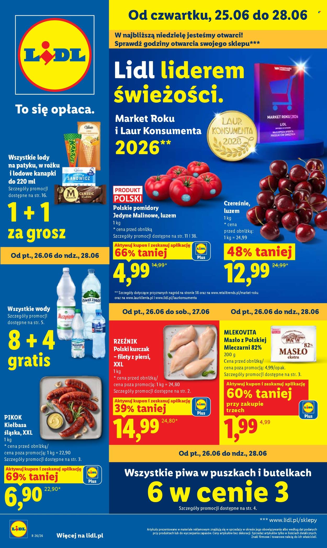 Gazetka Lidl - 25.06.2026 - 28.06.2026. Strona 1