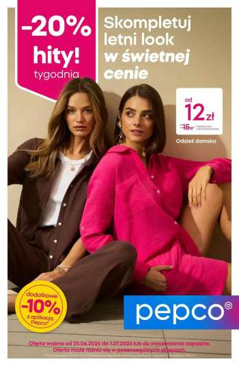 Gazetka Pepco - 25.06.2026 - 1.07.2026.