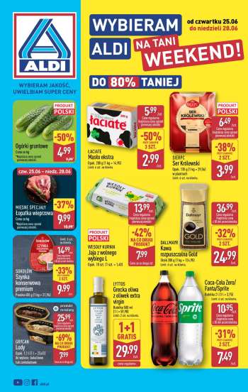 Gazetka ALDI - 25.06.2026 - 28.06.2026.