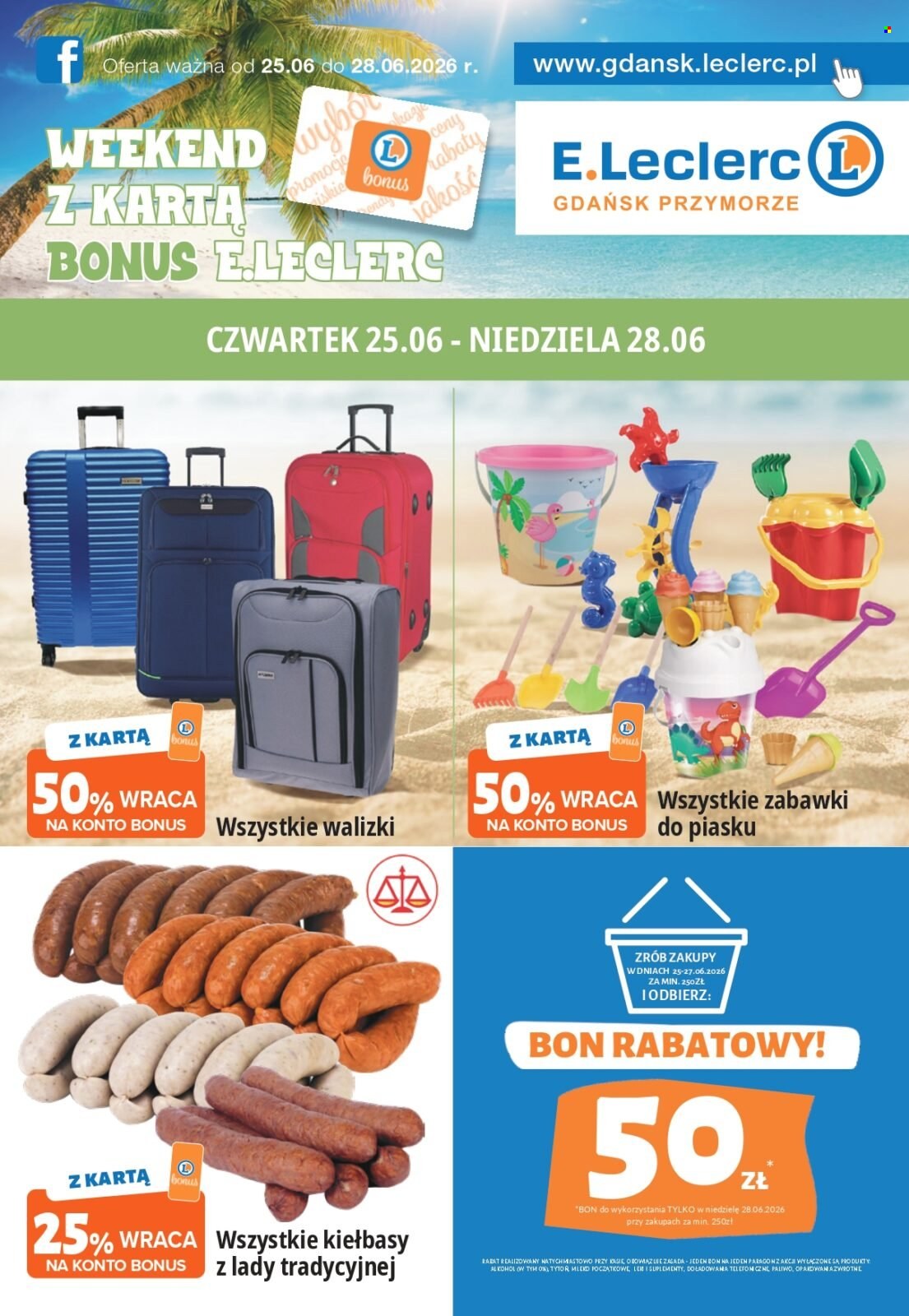 Gazetka E.Leclerc - 25.06.2026 - 28.06.2026. Strona 1