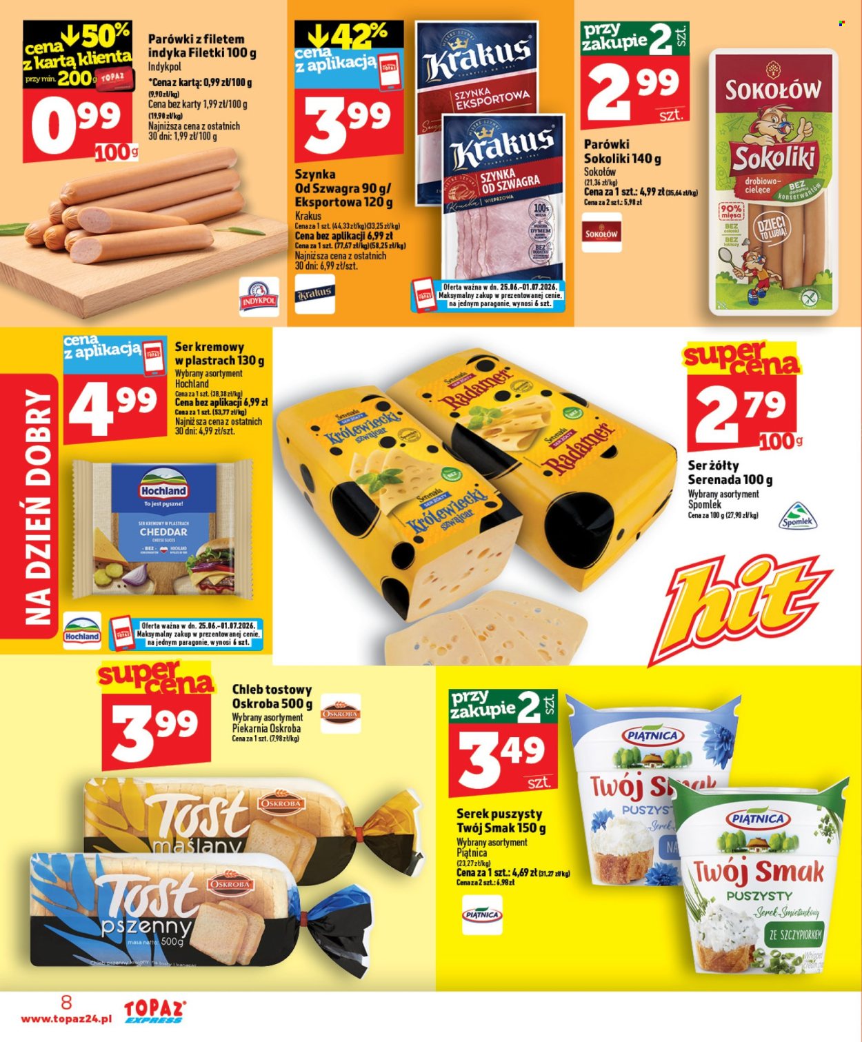 Gazetka Topaz - 25.06.2026 - 1.07.2026. Strona 8