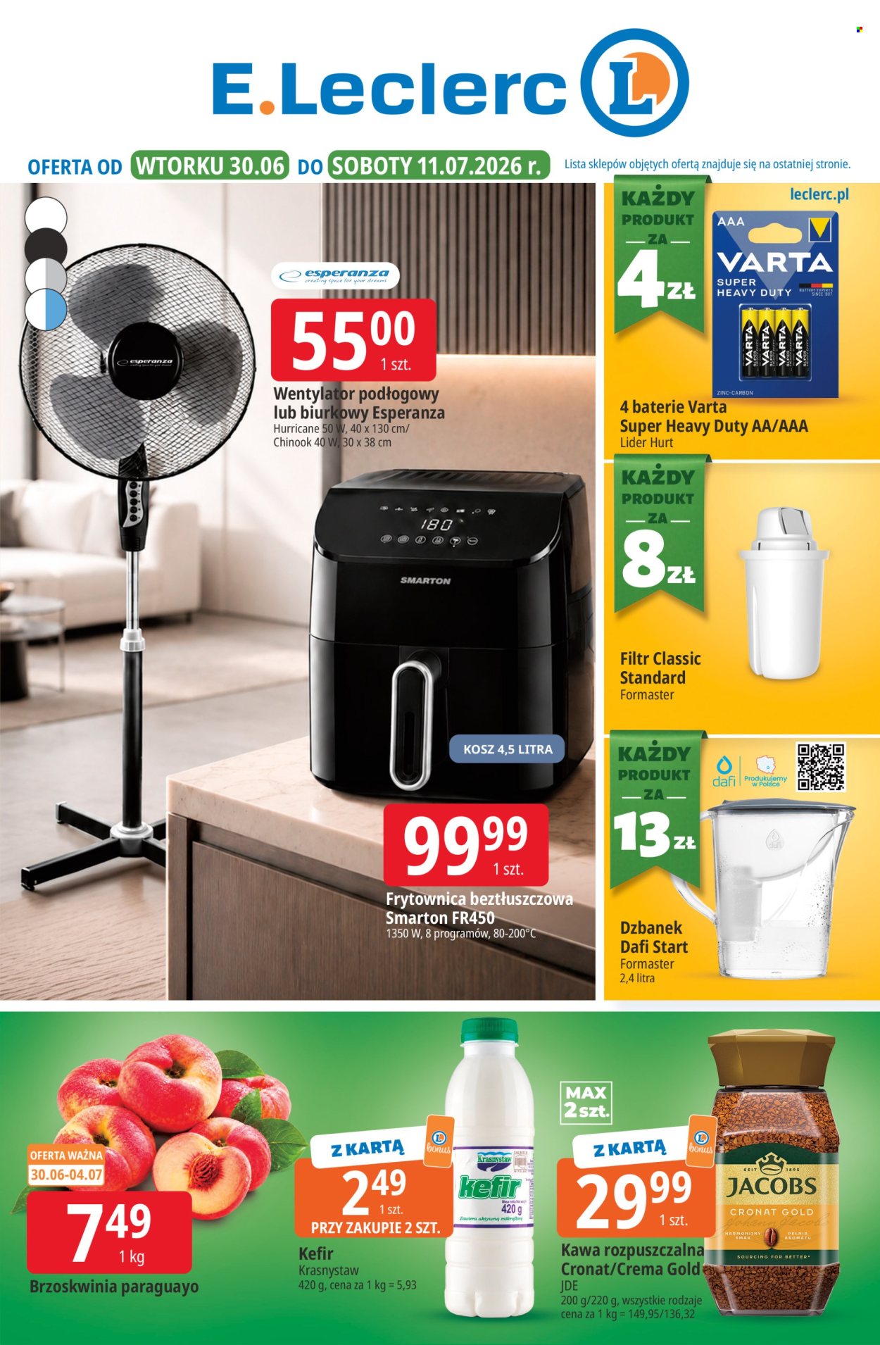 Gazetka E.Leclerc - 30.06.2026 - 11.07.2026. Strona 1