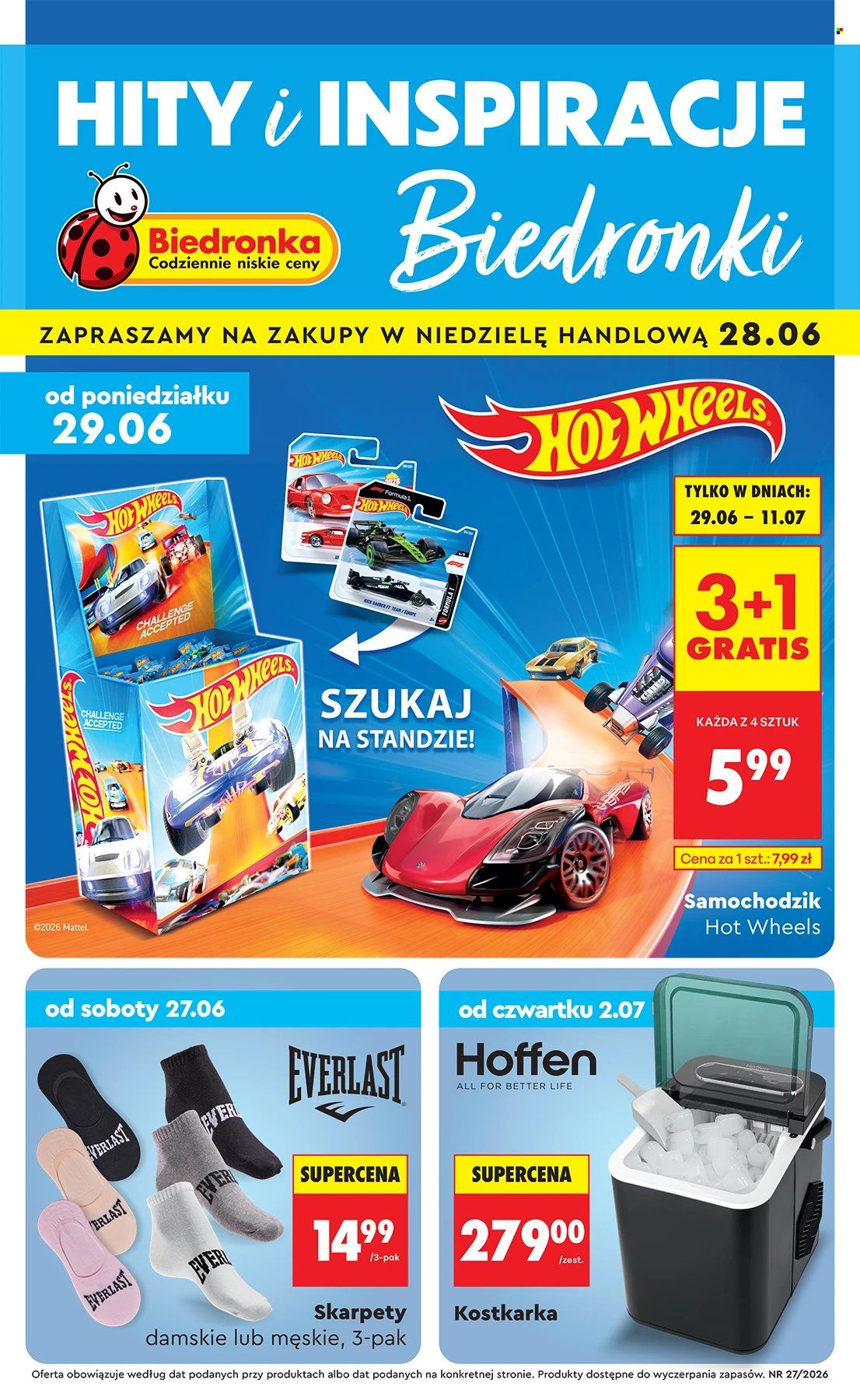 Gazetka Biedronka - 27.06.2026 - 15.07.2026. Strona 1