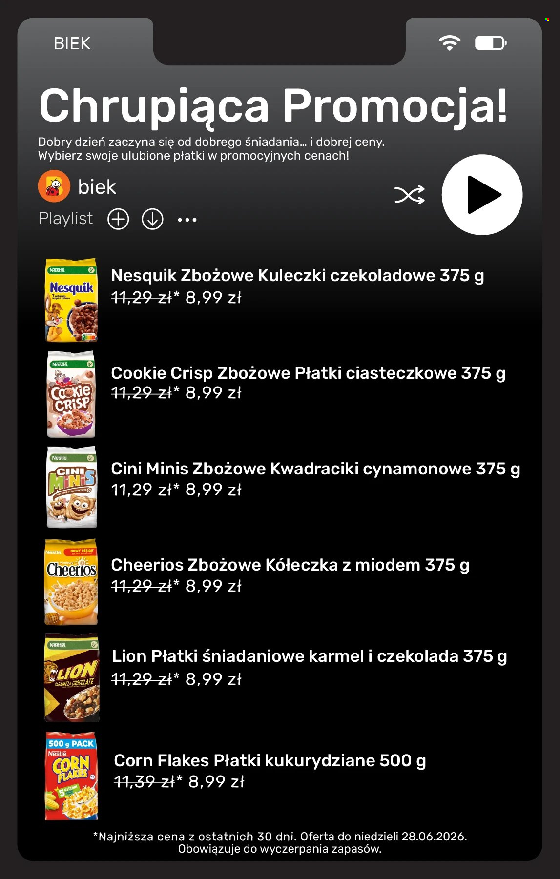 Leták Biedronka - 26.6.2026 - 28.6.2026. Strana 19