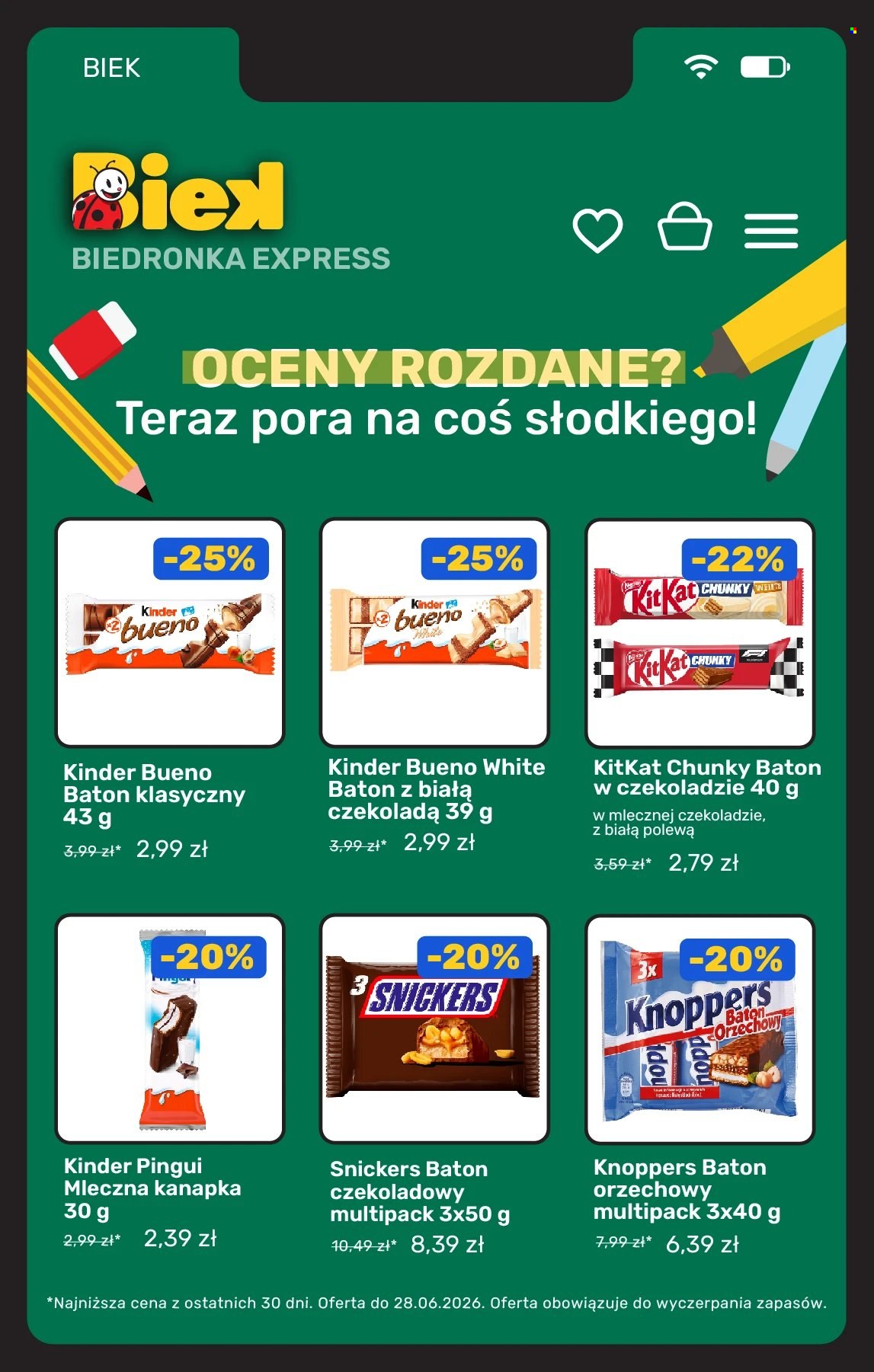 Leták Biedronka - 26.6.2026 - 28.6.2026. Strana 23