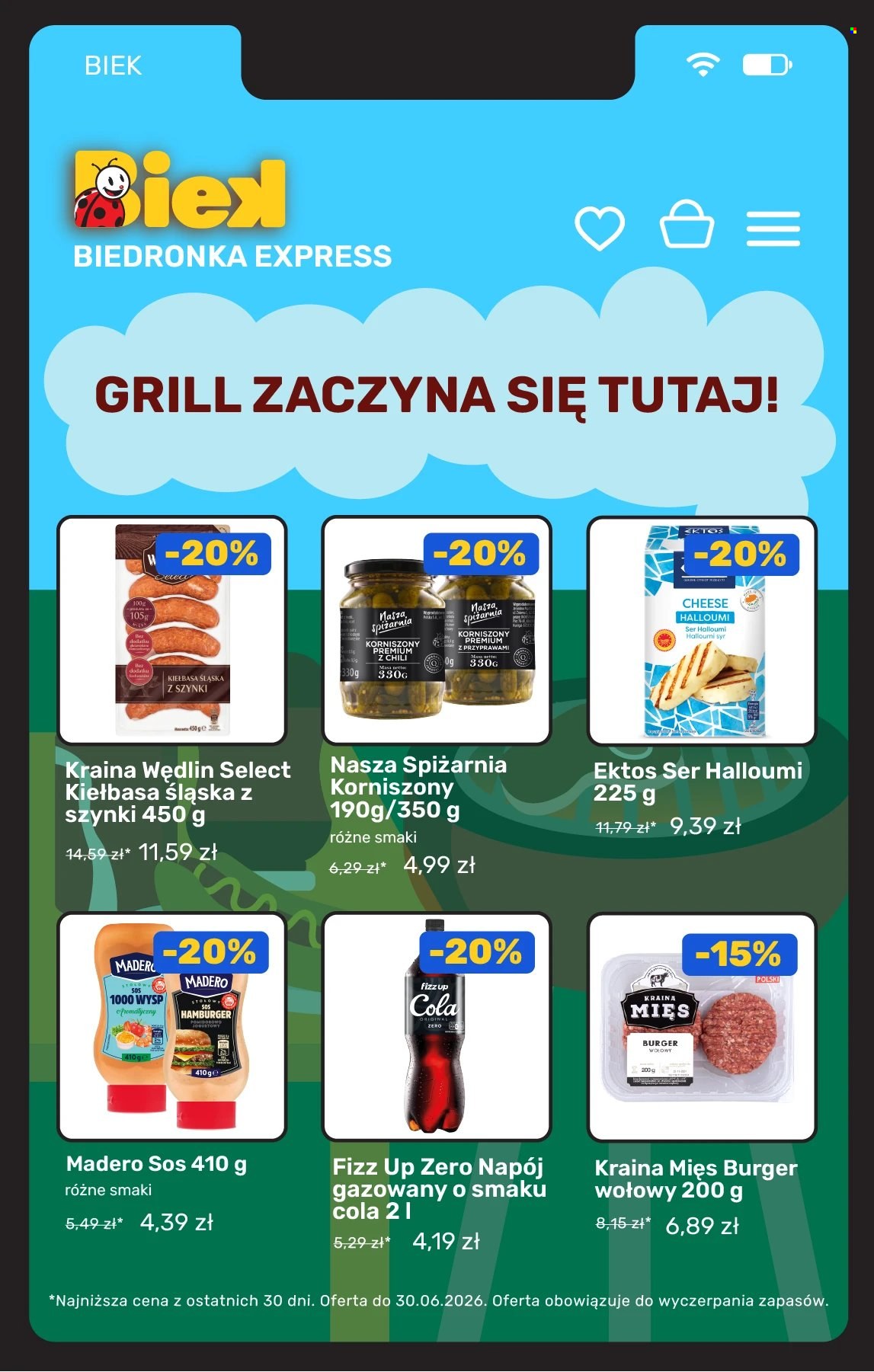 Leták Biedronka - 26.6.2026 - 28.6.2026. Strana 24