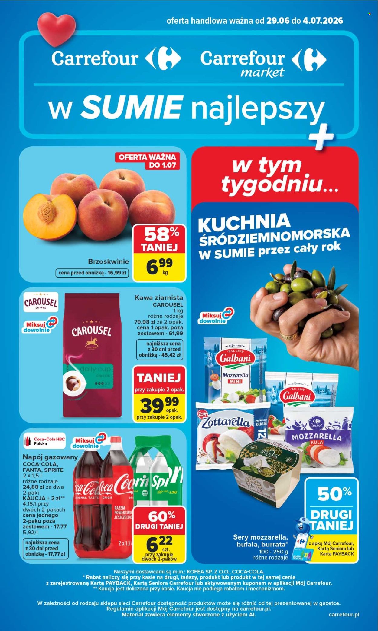 Gazetka Carrefour - 29.06.2026 - 4.07.2026. Strona 1