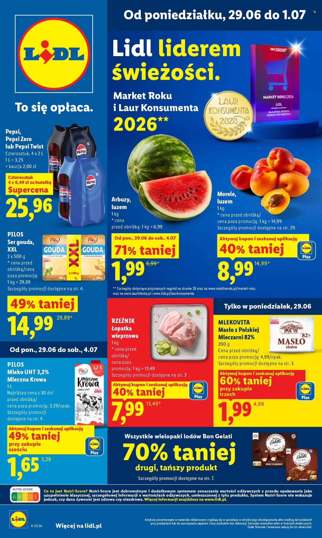 Gazetka Lidl - 29.06.2026 - 1.07.2026. Strona 1