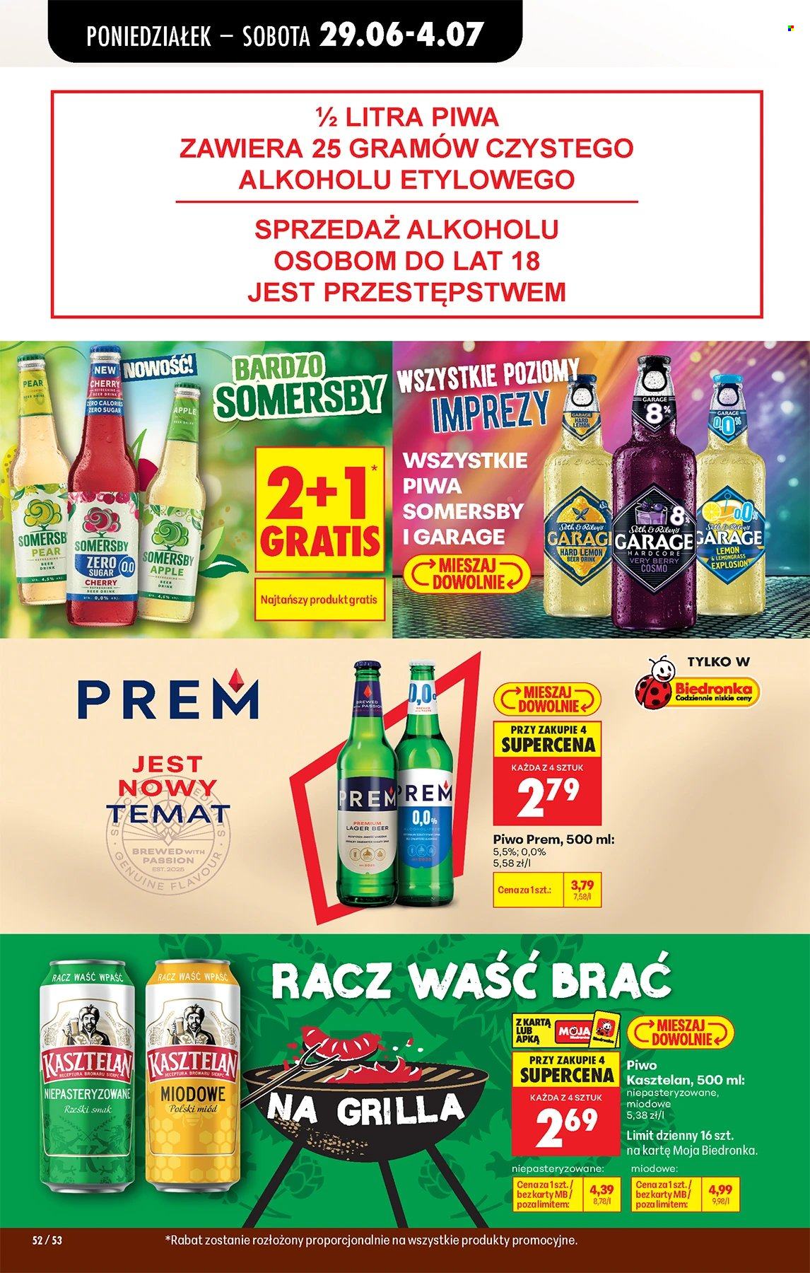 Gazetka Biedronka - 29.06.2026 - 4.07.2026. Strona 52