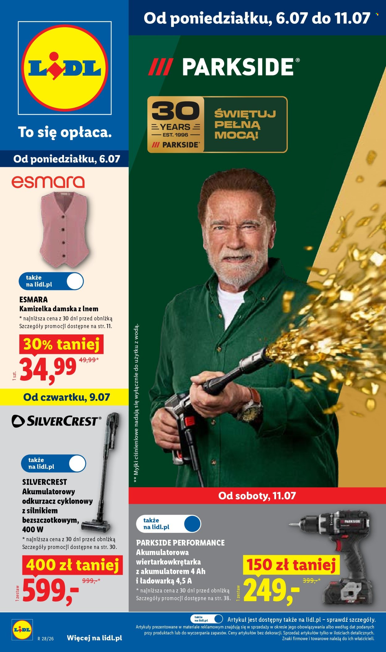 Gazetka Lidl - 6.07.2026 - 11.07.2026. Strona 1