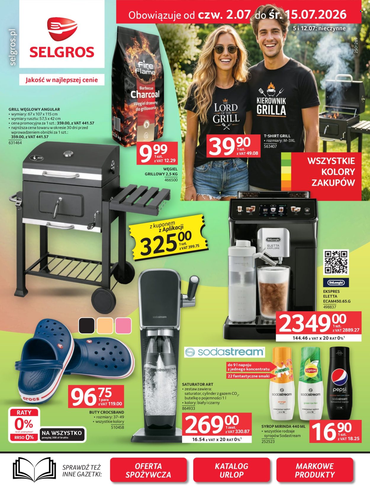 Gazetka Selgros - 2.07.2026 - 15.07.2026. Strona 1