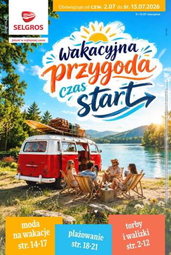 Gazetka Selgros - 2.07.2026 - 15.07.2026.