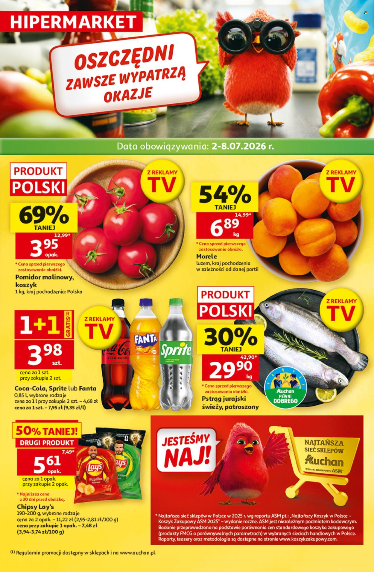 Gazetka Auchan - 2.07.2026 - 8.07.2026. Strona 1