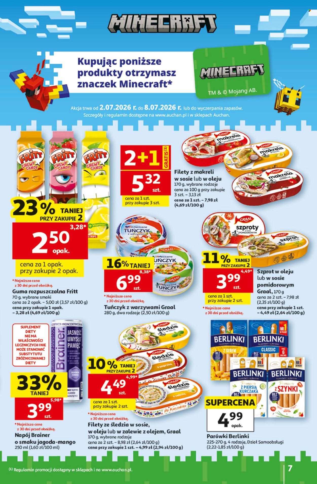 Gazetka Auchan - 2.07.2026 - 8.07.2026. Strona 7