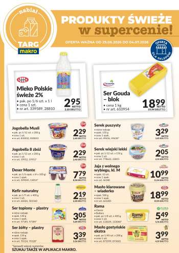 Gazetka Makro - 29.06.2026 - 4.07.2026.