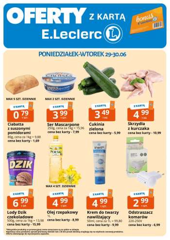 Gazetka E.Leclerc - 29.06.2026 - 4.07.2026.