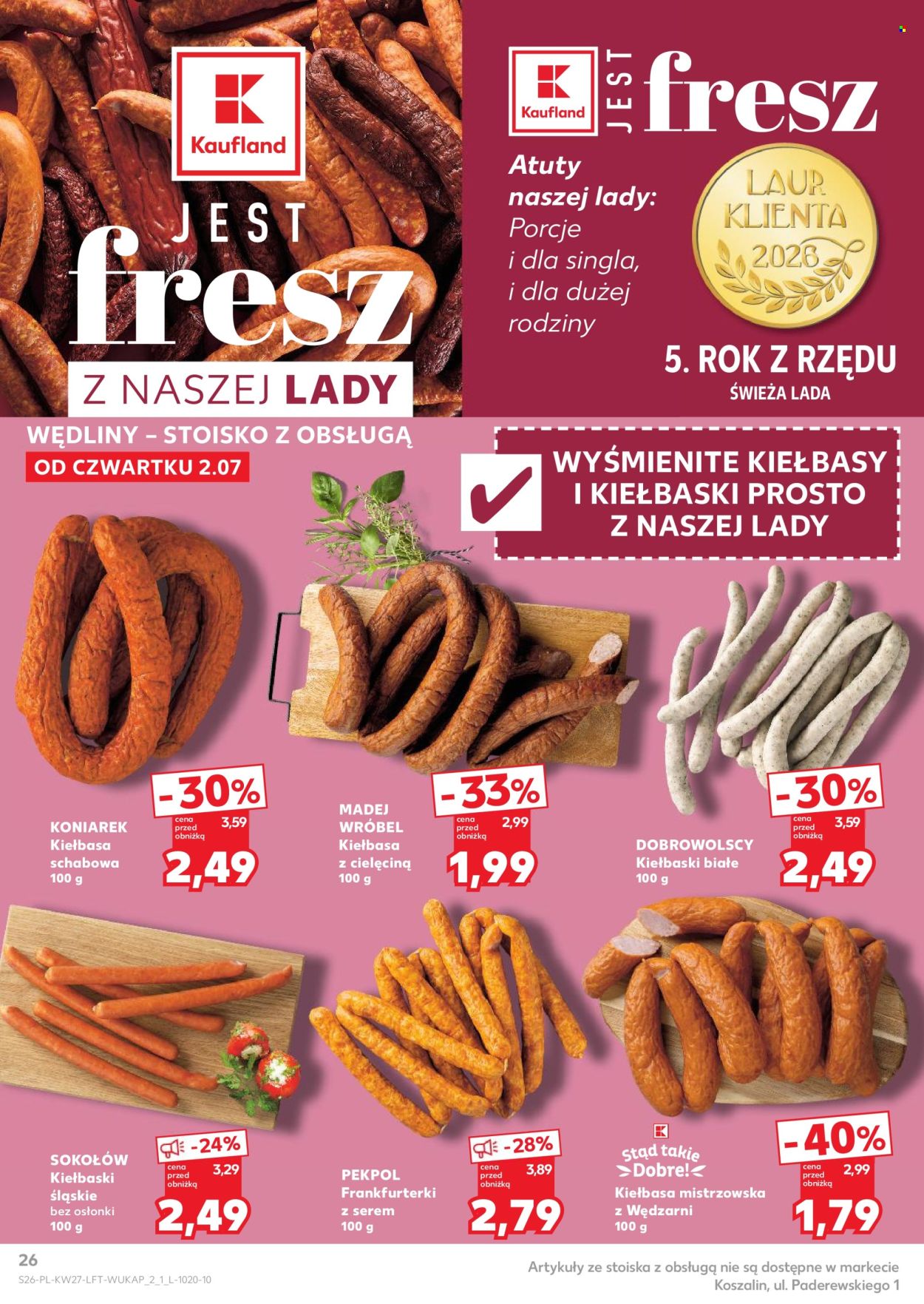 Gazetka Kaufland - 2.07.2026 - 8.07.2026. Strona 26