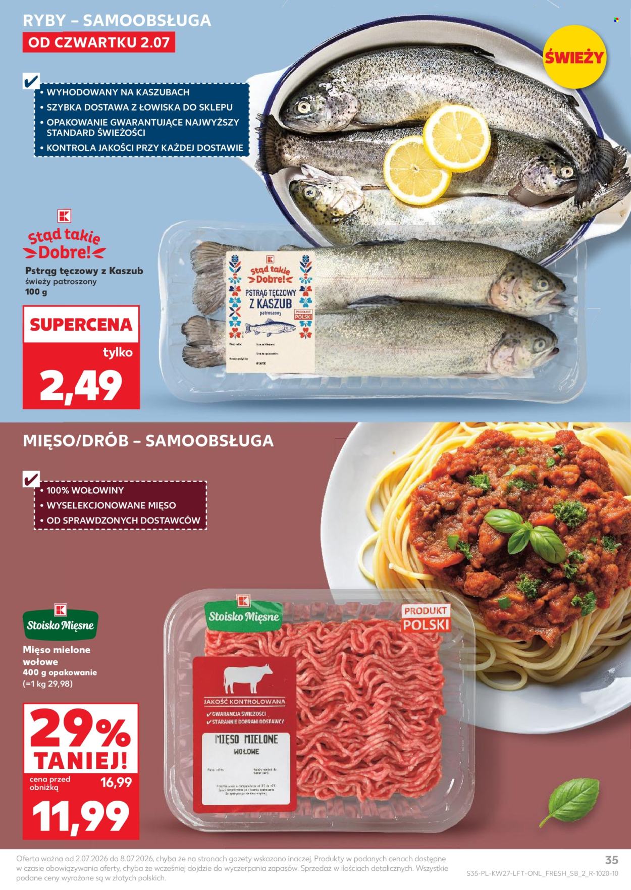 Gazetka Kaufland - 2.07.2026 - 8.07.2026. Strona 35