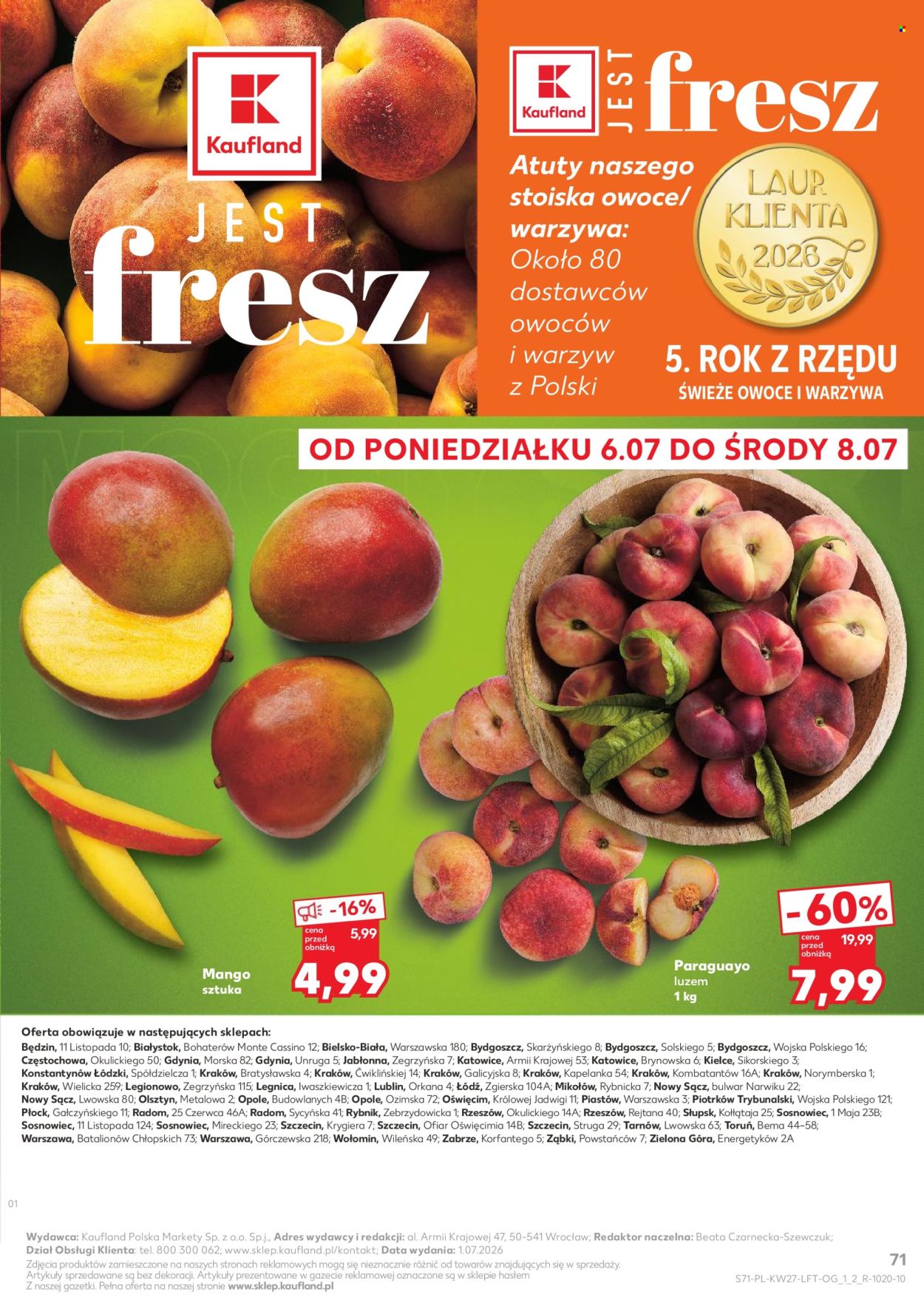 Gazetka Kaufland - 2.07.2026 - 8.07.2026. Strona 71