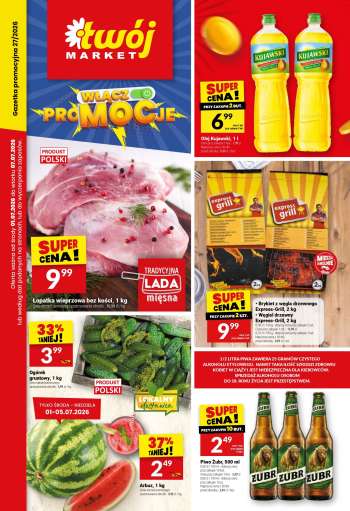 Gazetka Twój Market - 1.07.2026 - 7.07.2026.