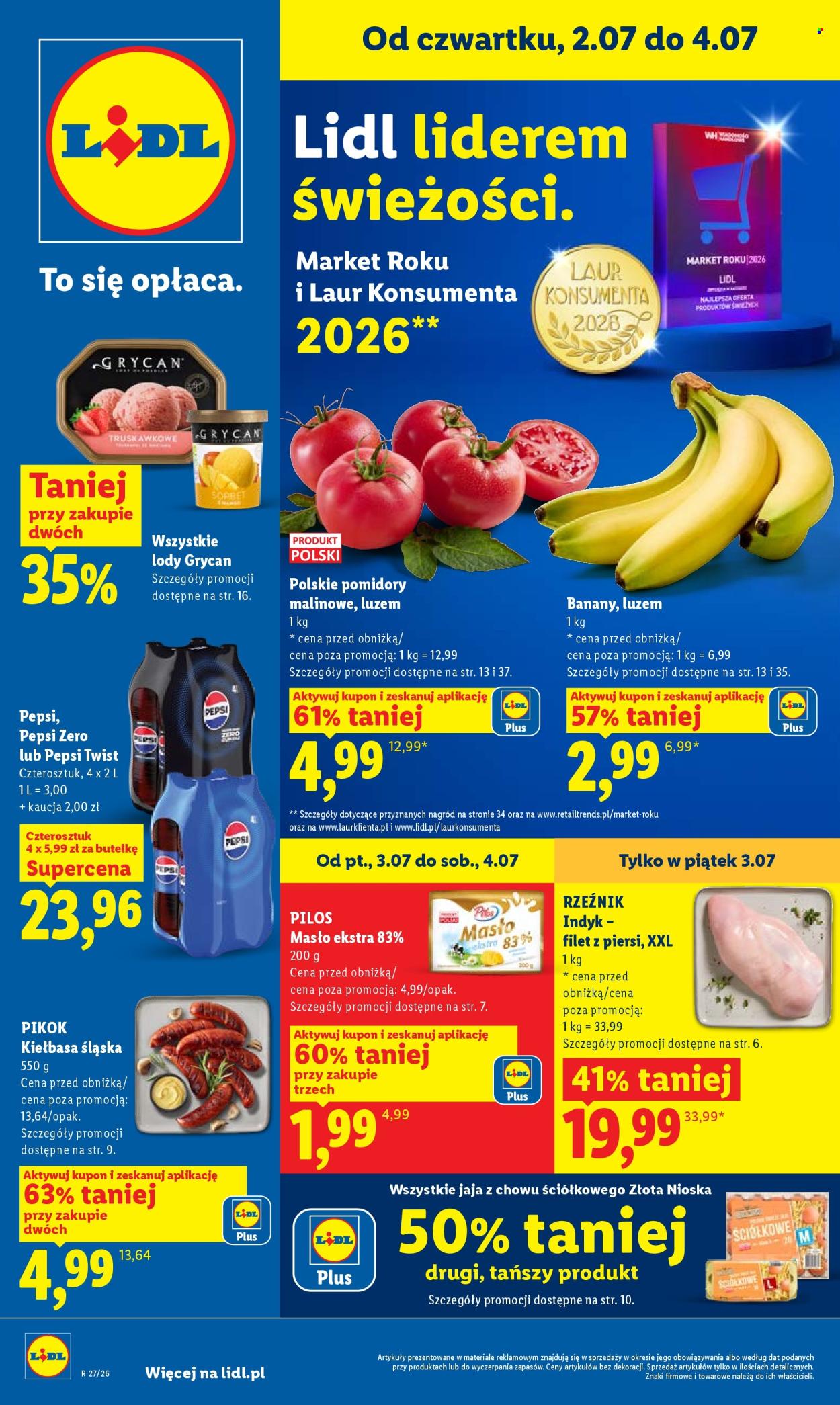Gazetka Lidl - 2.07.2026 - 4.07.2026. Strona 1