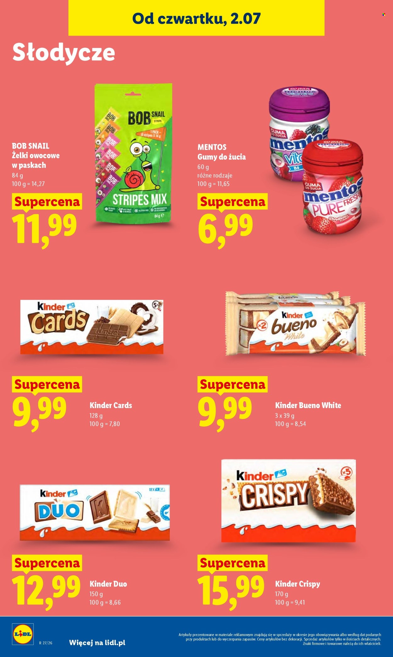 Leták Lidl - 2.7.2026 - 4.7.2026. Strana 70