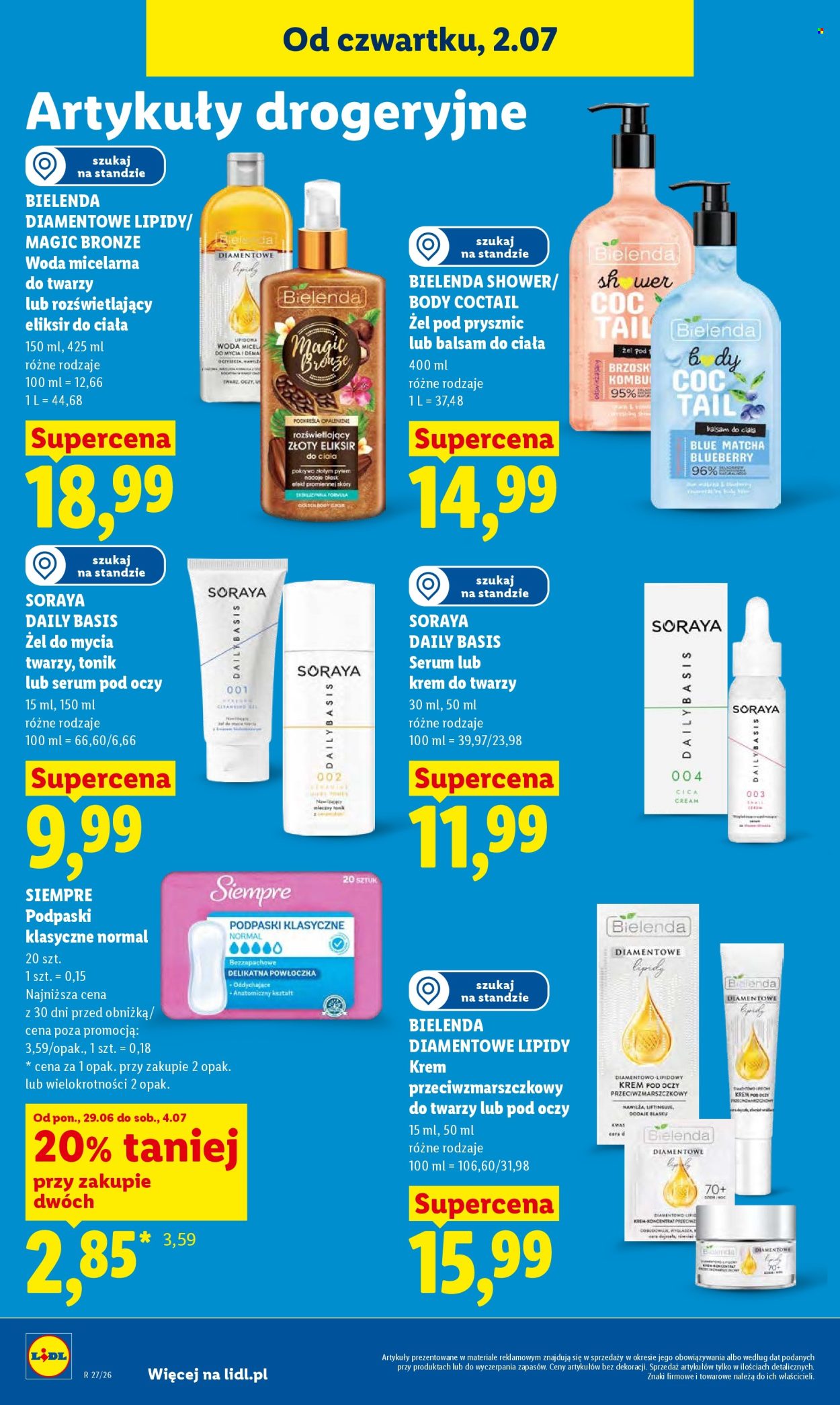 Leták Lidl - 2.7.2026 - 4.7.2026. Strana 84