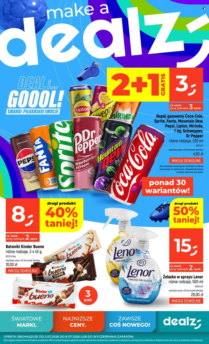 Gazetka Dealz - 2.07.2026 - 8.07.2026. Strona 1
